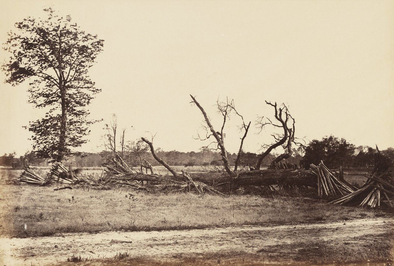 Extreme Line of Confederate Works, Cold Harbor by John Reekie