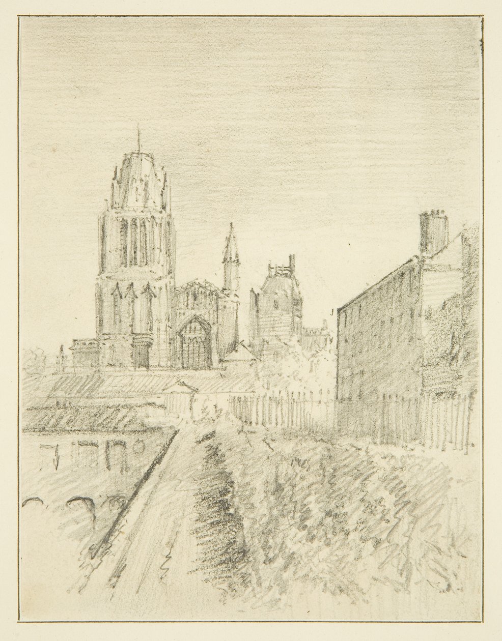 Redcliffe Church and Part of Alfred Wharf by John Reverend Eden