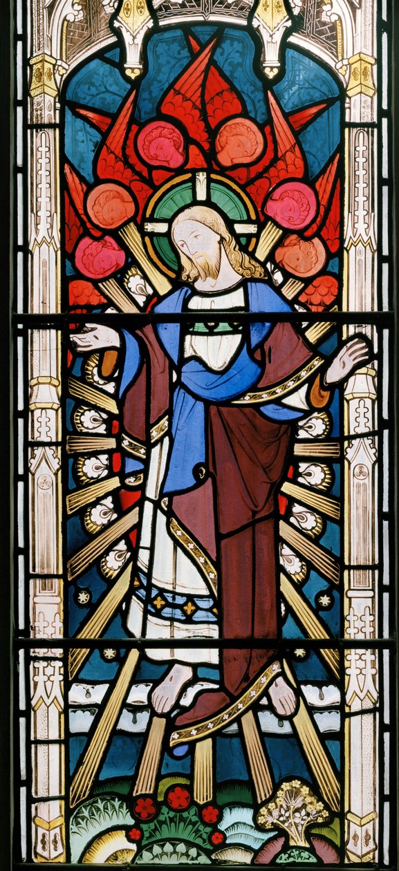 Christ and Seraphim (from The Wise and Foolish Virgins) by John Richard Clayton