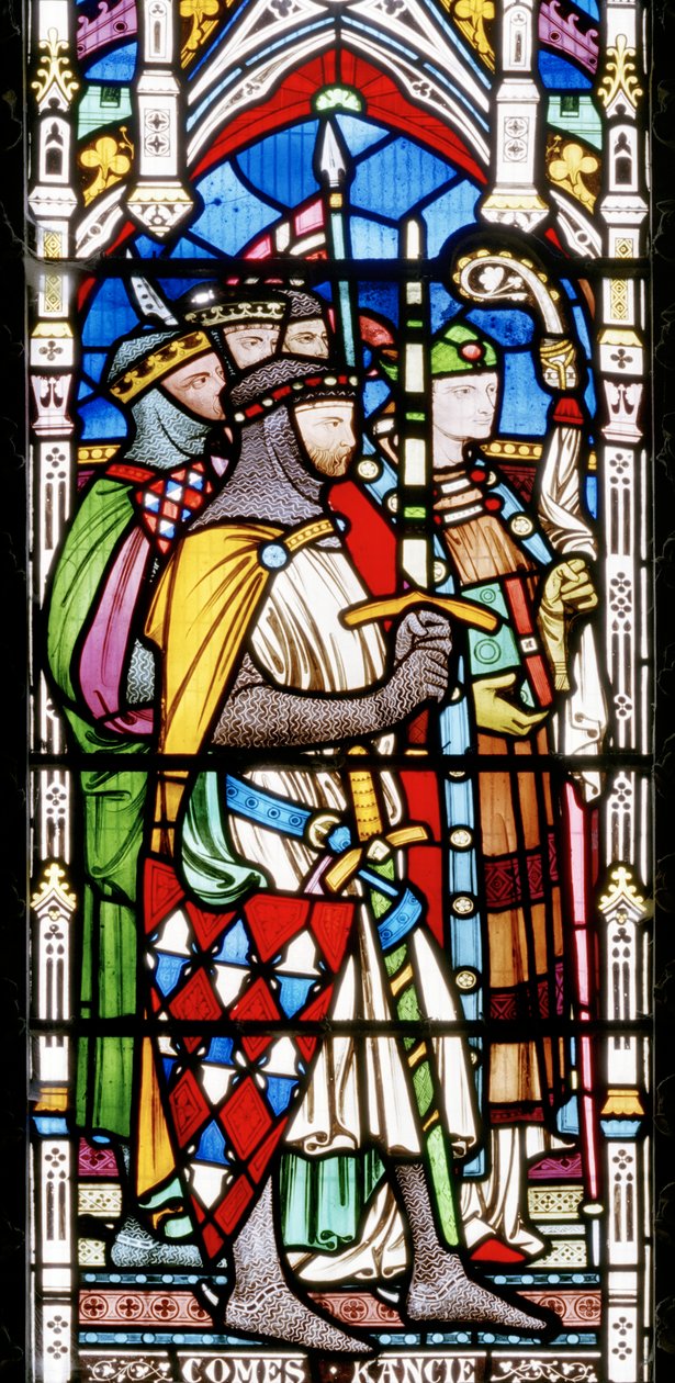 Detail from The Coronation of Henry III by John Richard Clayton