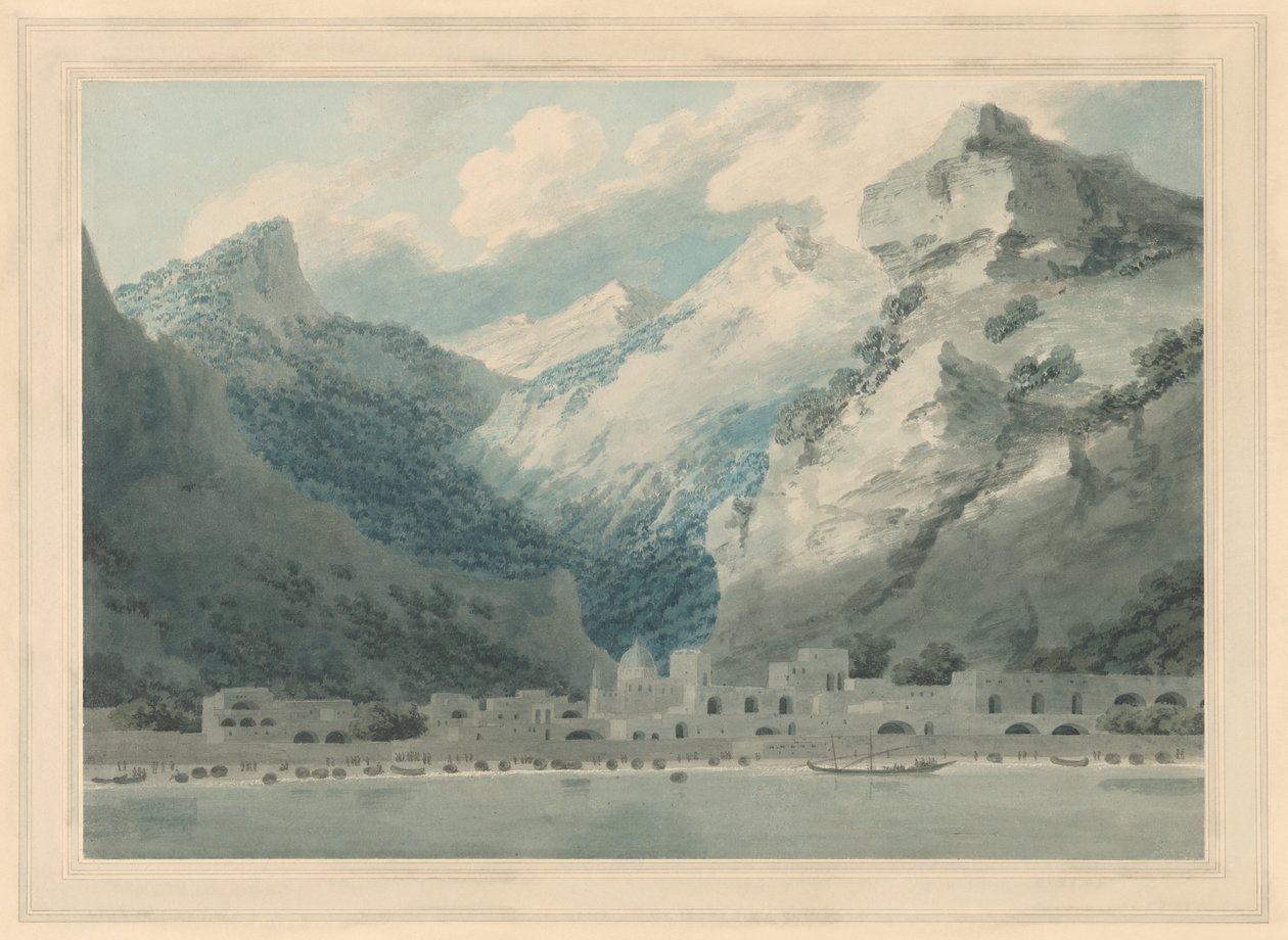Cetara on the Gulf of Salerno by John Robert Cozens