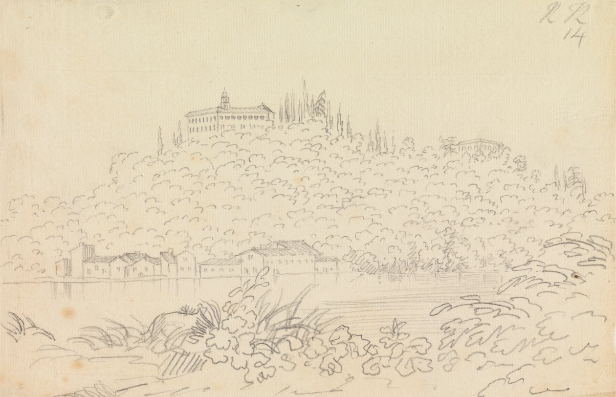 Convent of Monte Olivetto near Florence by John Robert Cozens