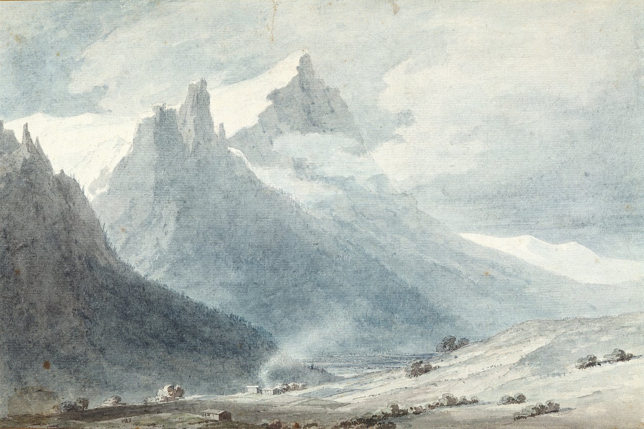 In the Canton of Unterwalden by John Robert Cozens
