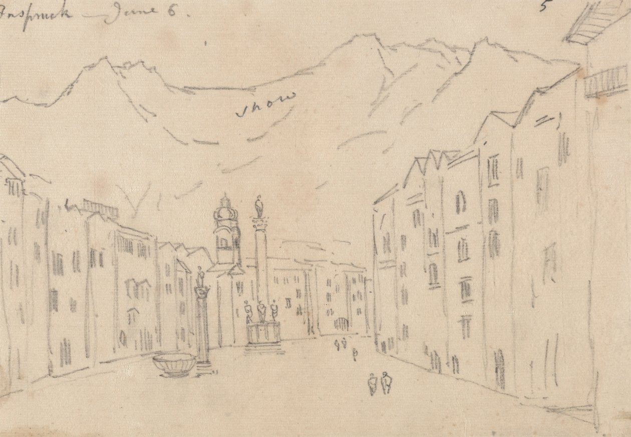 Innsbruck, June 6 by John Robert Cozens
