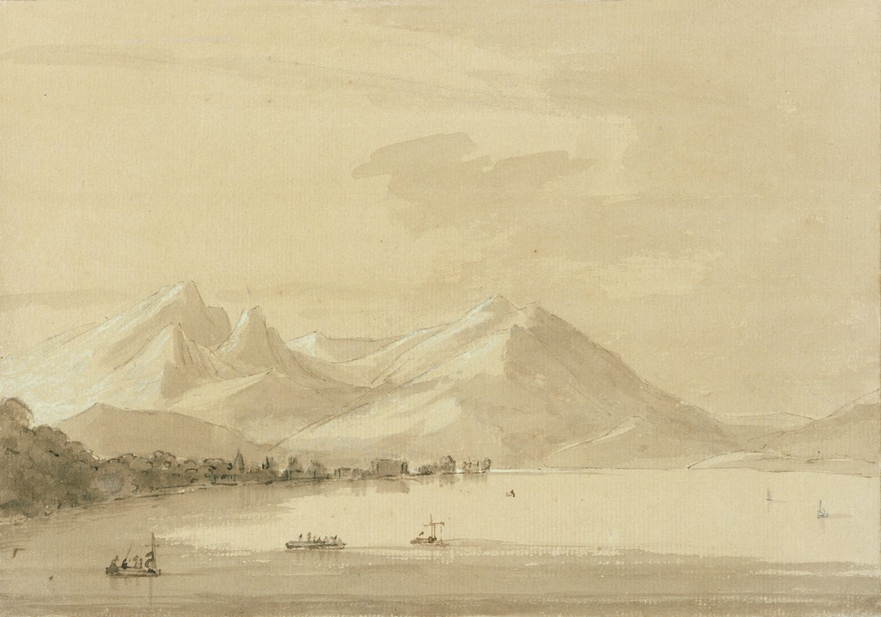 Lake Como by John Robert Cozens