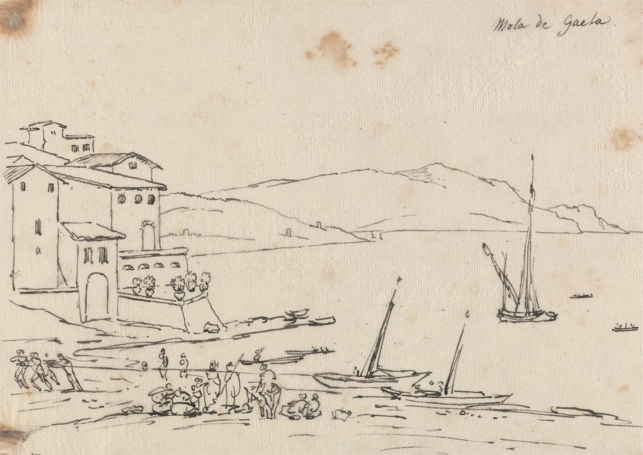 Mola di Gaeta by John Robert Cozens