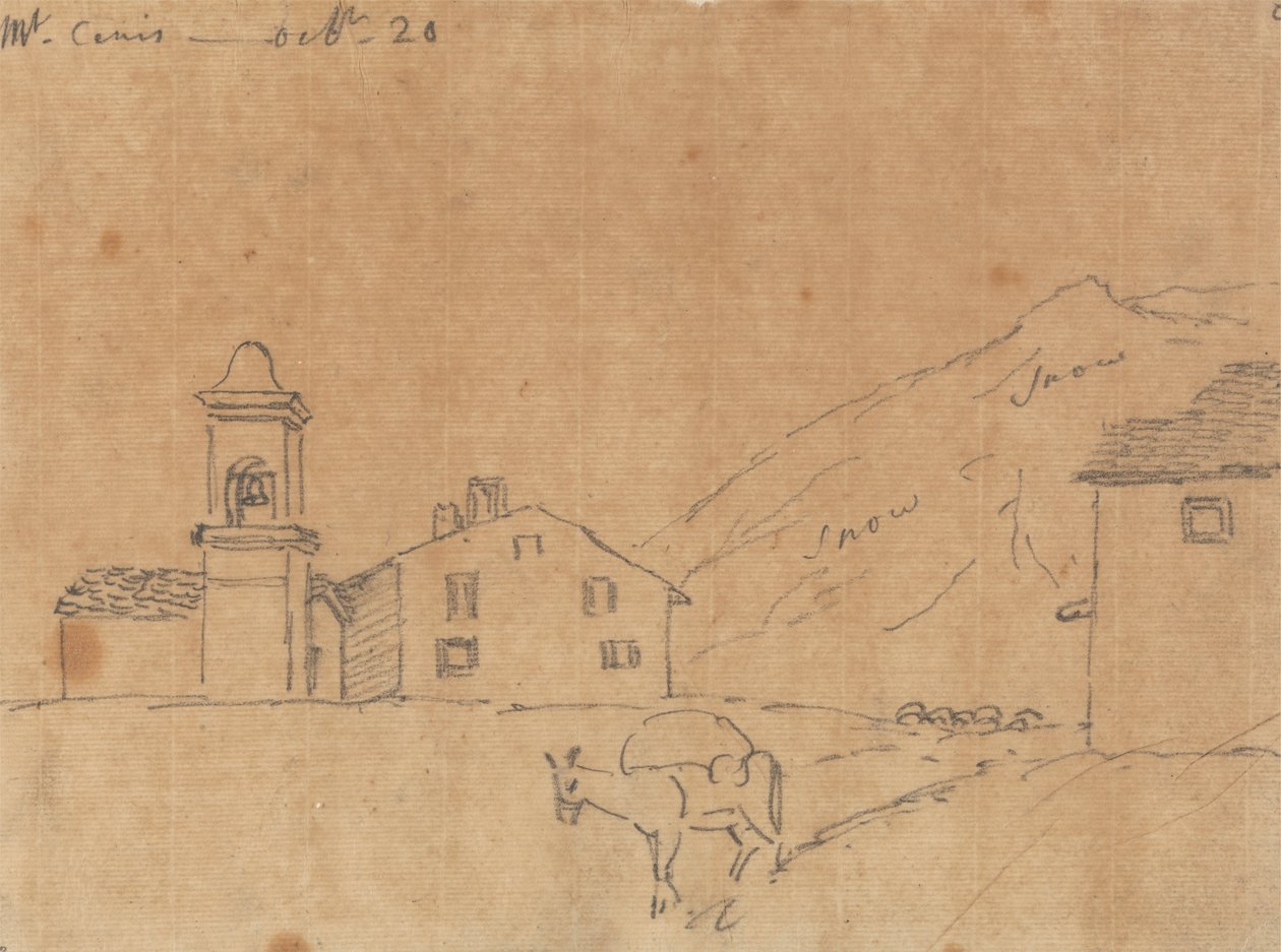 Mont Cenis, October 20 by John Robert Cozens