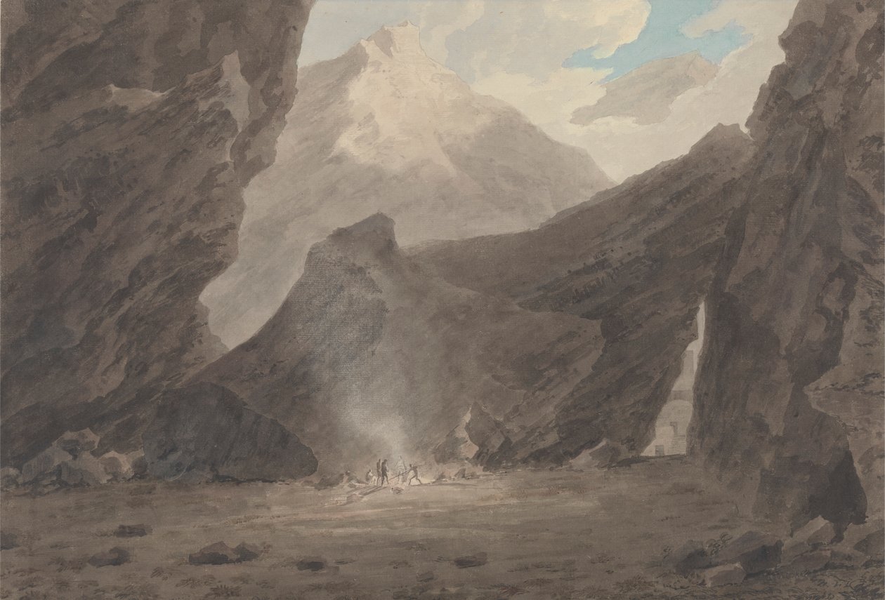 Near Chiavenna in the Grisons by John Robert Cozens