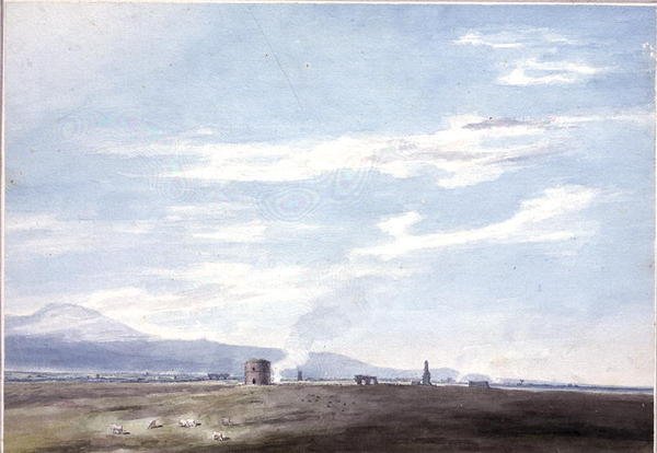 Sepulchral Remains in the Campagna near Rome by John Robert Cozens