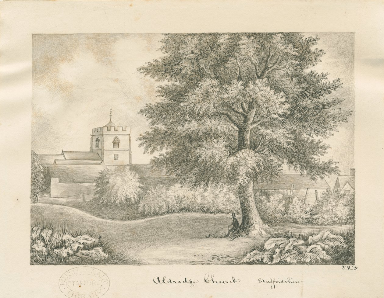 Aldridge Church by John Robert Fernyhough