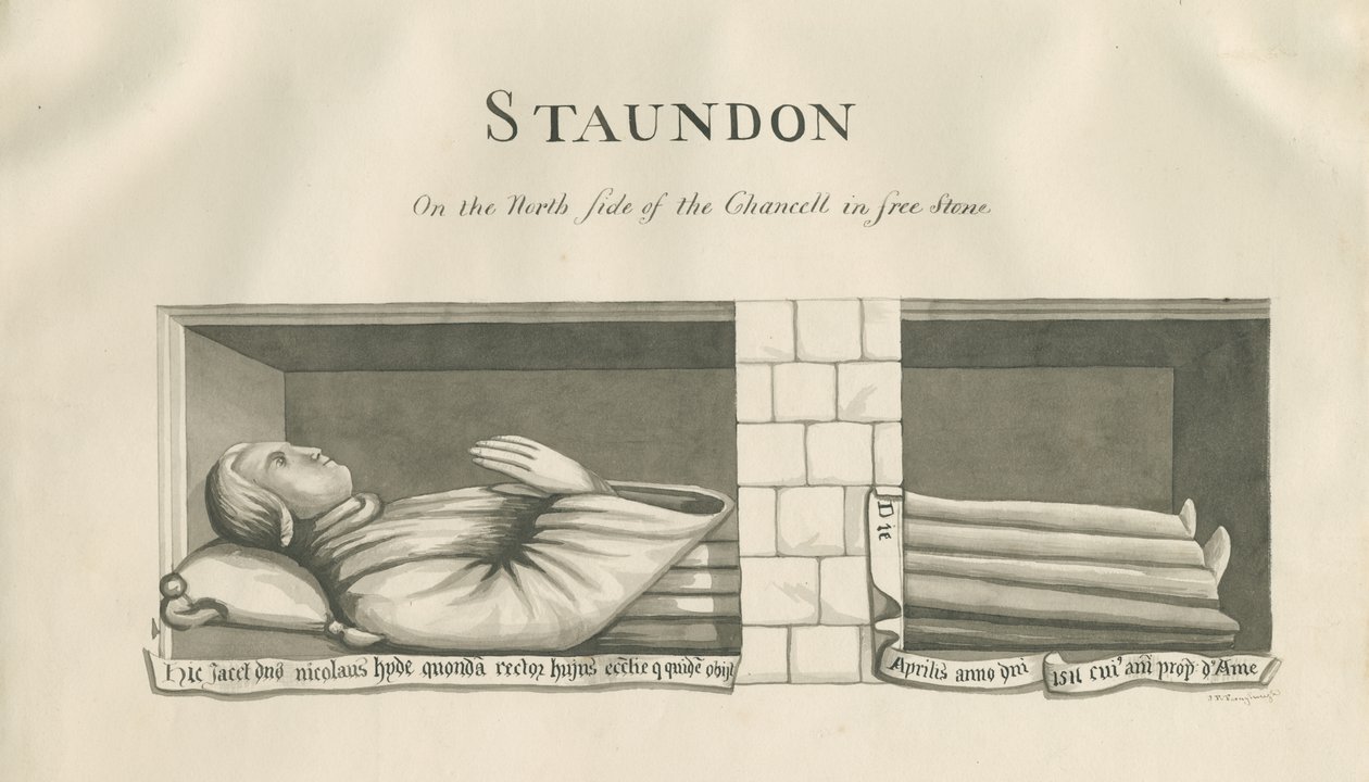 Wall Tomb to Nicholas Hyde, Standon Church by John Robert Fernyhough