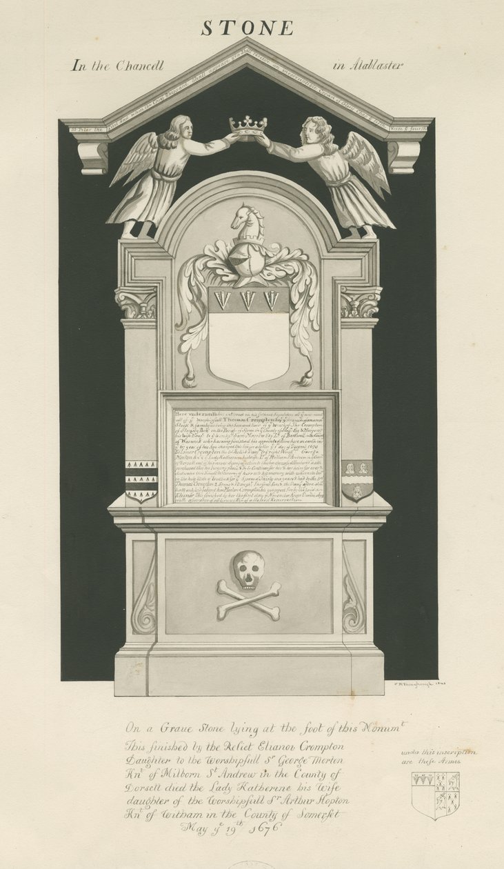 Stone - Tomb of Thomas Crompton by John Robert Fernyhough
