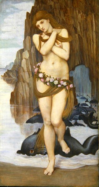 Venus Rising from the Sea by John Roddam Spencer Stanhope