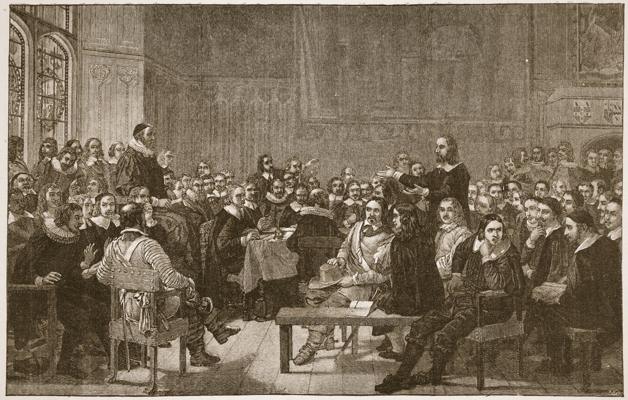 The Westminster Assembly of Divines, illustration from 