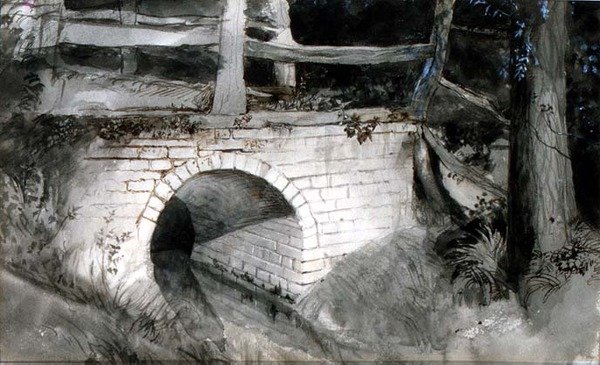 The Small Brick Bridge by John Ruskin
