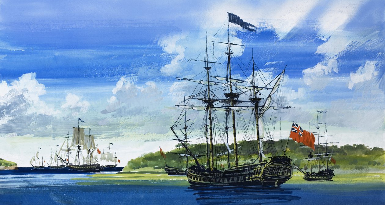 British Ship by John S. Smith