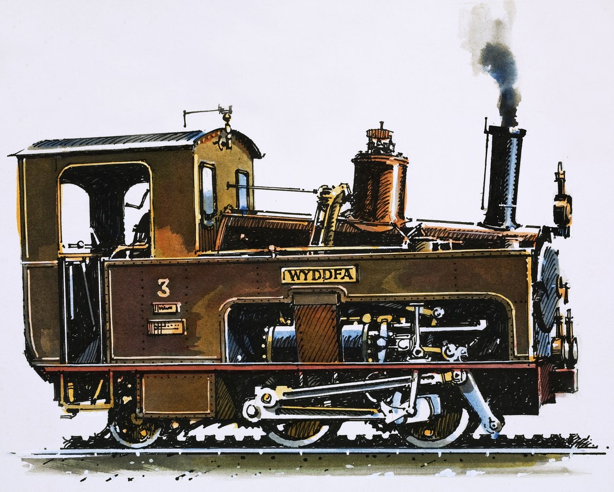 The World of Speed and Power: Locomotive of the Snowdon Mountain Railway by John S. Smith