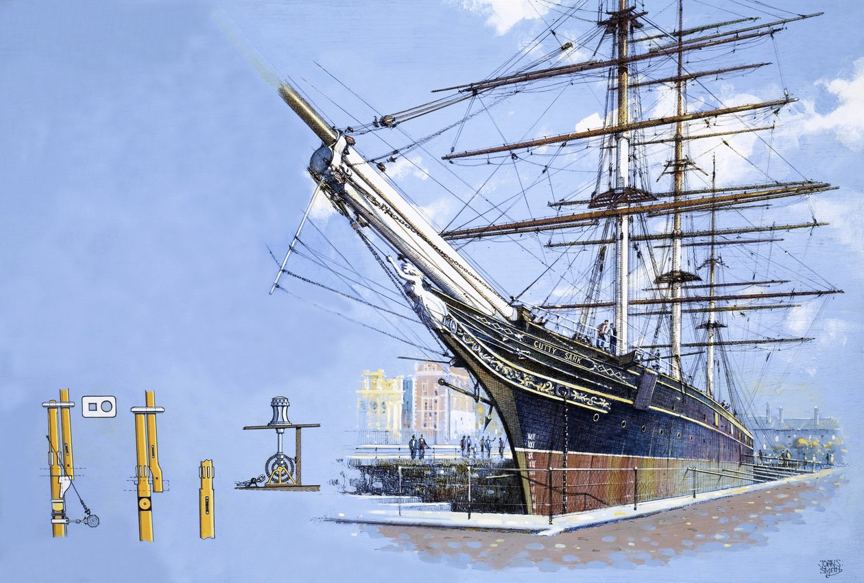 The Tea Clipper Cutty Sark by John S. Smith