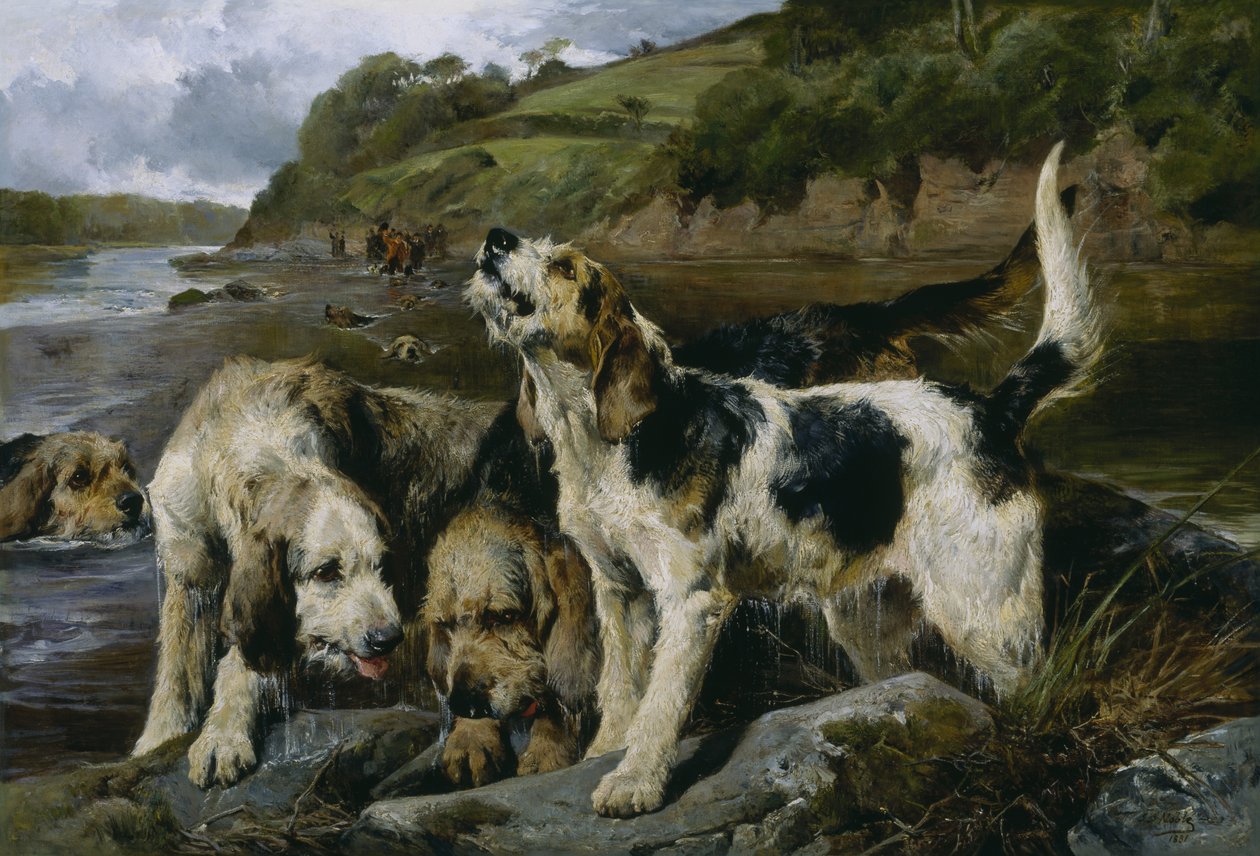 Otter Hunting, or On the Scent by John Sargent Noble