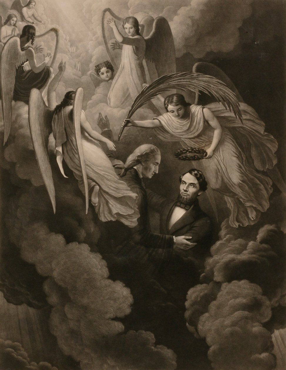 Abraham Lincoln the Martyr by John Sartain