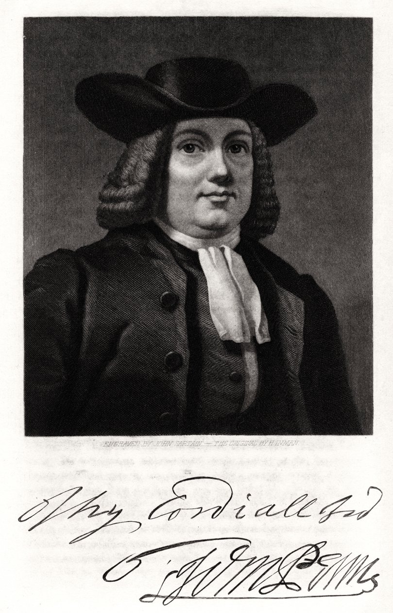 William Penn, 19th Century by John Sartain