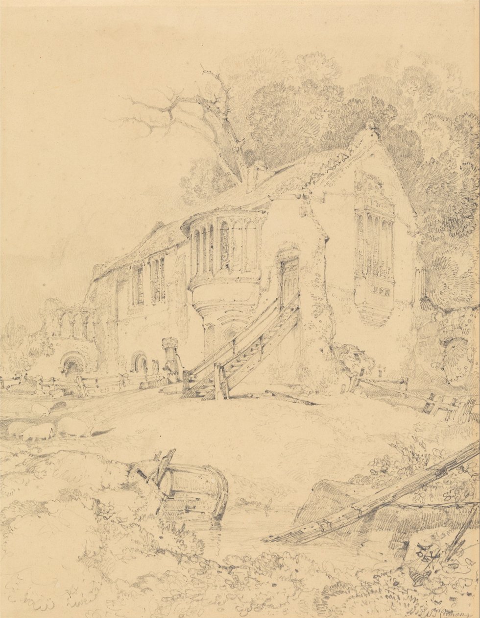 Castle Acre Priory, Norfolk by John Sell Cotman