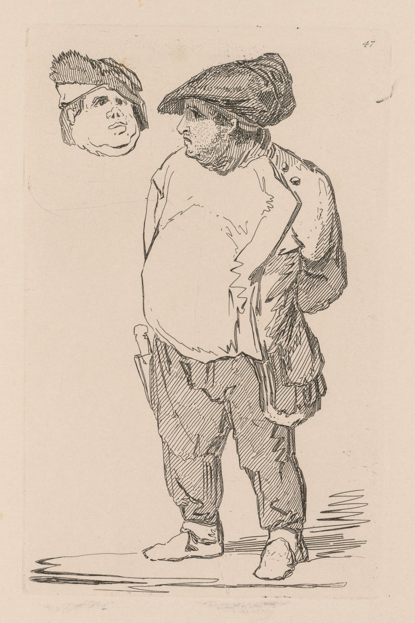 Liber Studiorum: Plate 47, A Study by John Sell Cotman