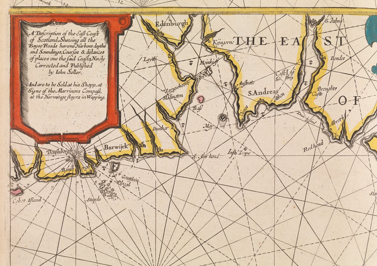 The English pilot the first book: describing the northern navigation, c.1671 by John Seller