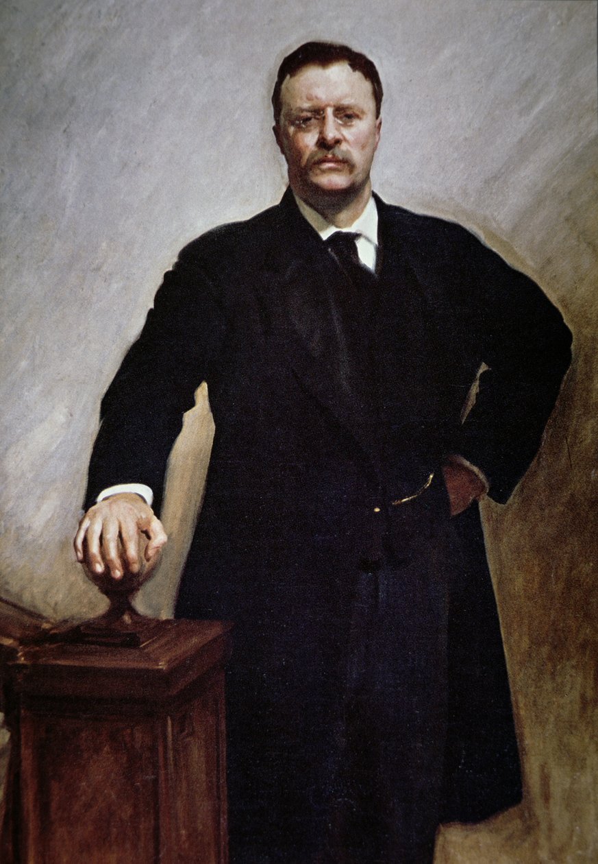 Theodore Roosevelt by John Singer (after) Sargent