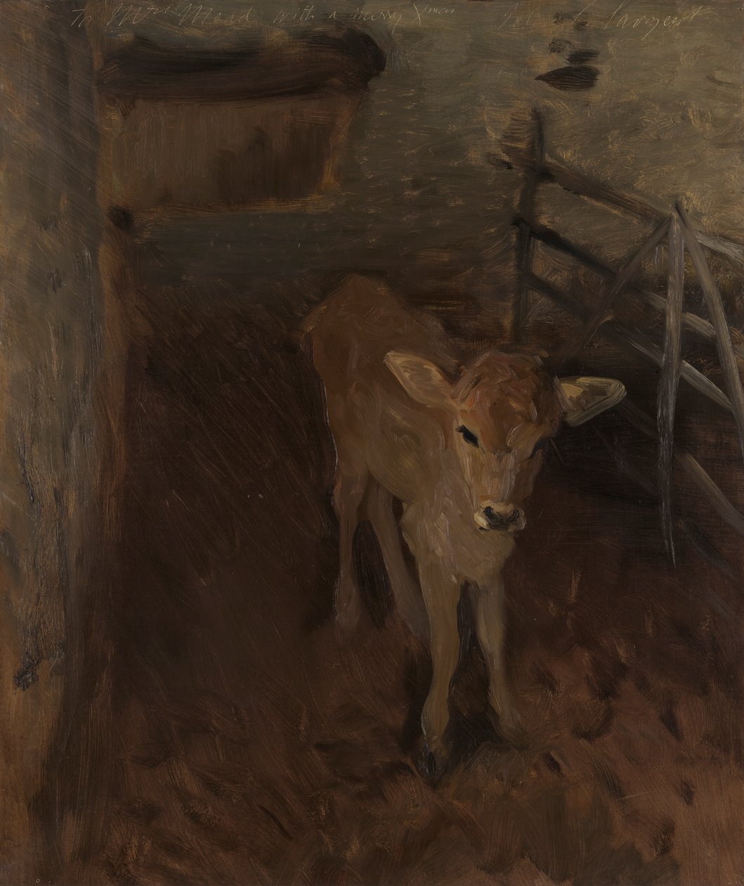 A Jersey Calf by John Singer Sargent