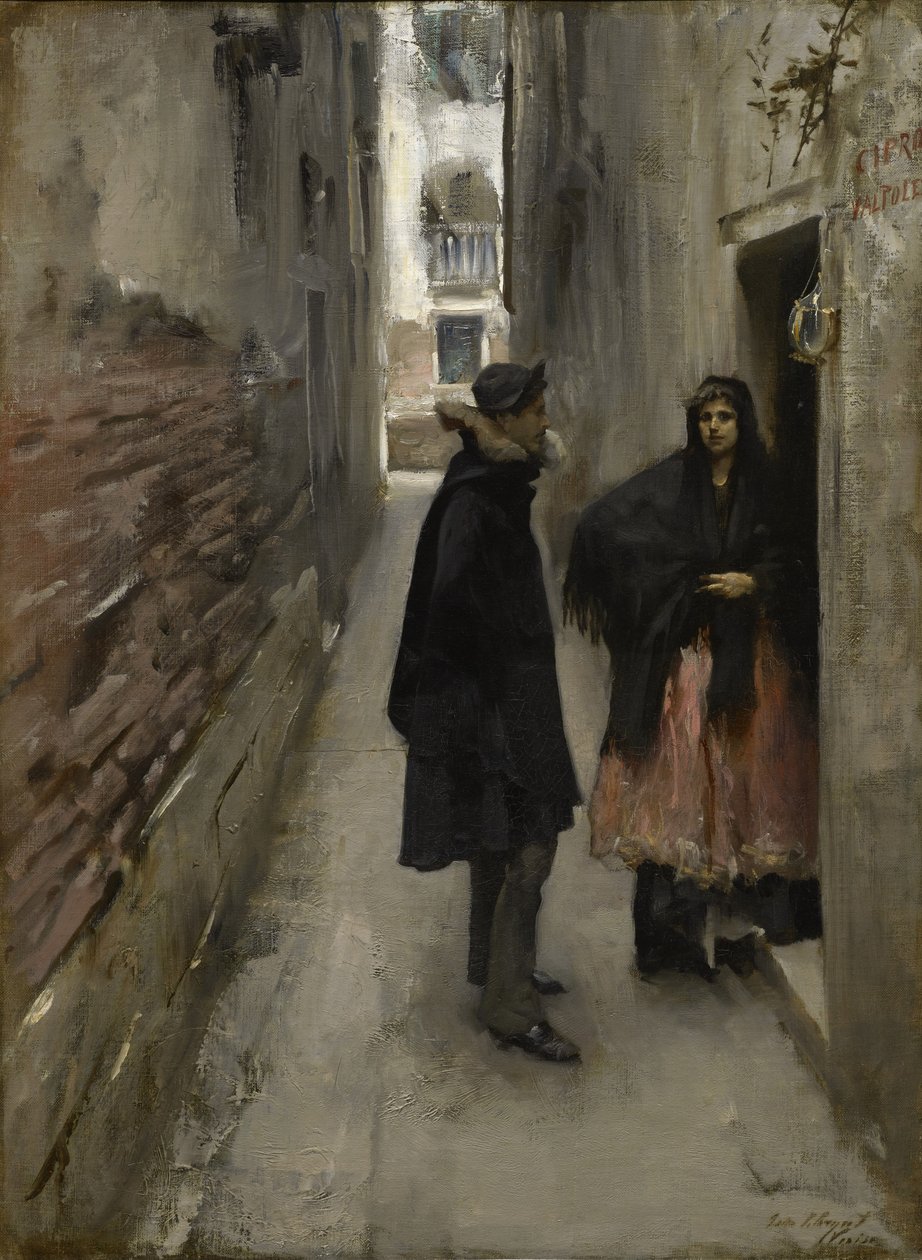 A Street in Venice by John Singer Sargent