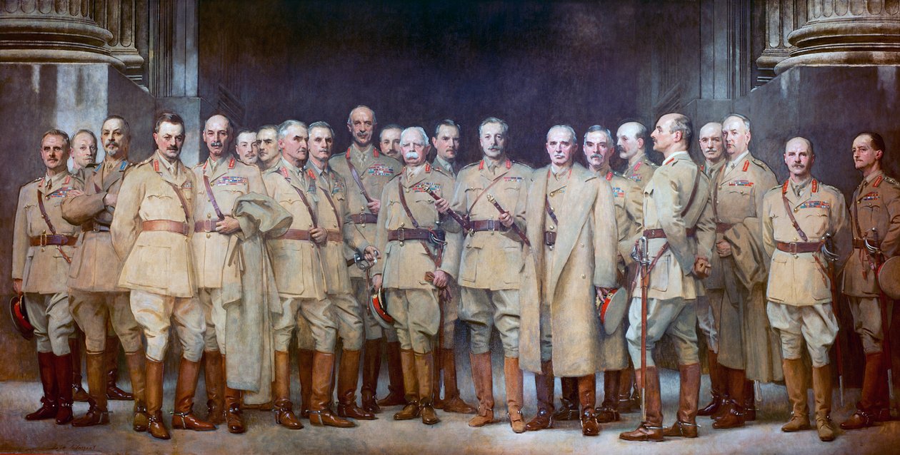 General Officers of World War I by John Singer Sargent