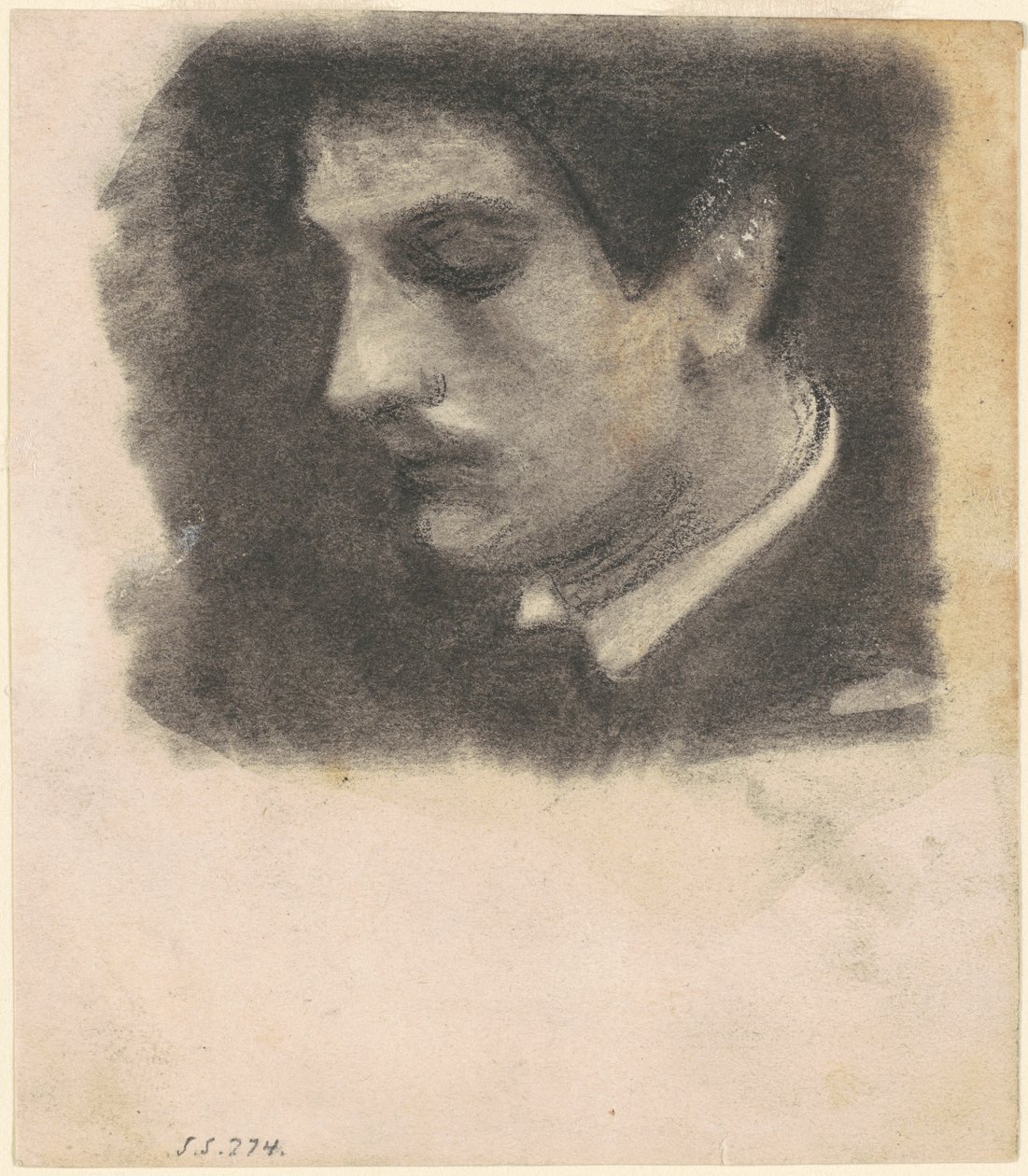 Head of a Man by John Singer Sargent