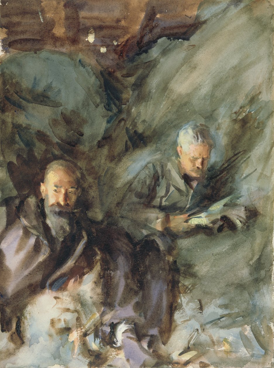 In a Hayloft by John Singer Sargent