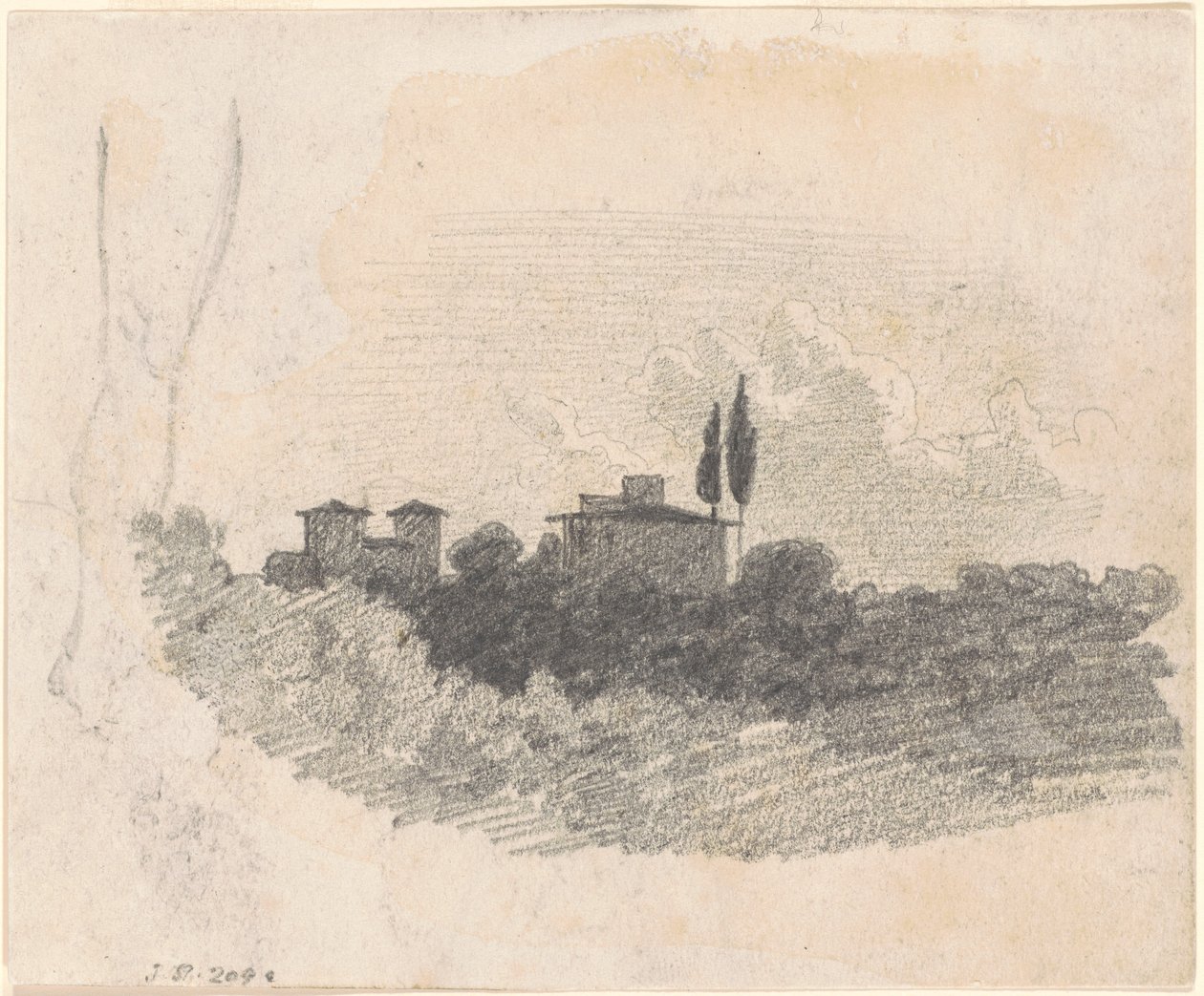 Italian Villa, 1870-1872 by John Singer Sargent