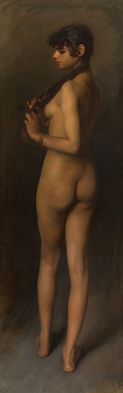 Life Study of an Egyptian Girl by John Singer Sargent