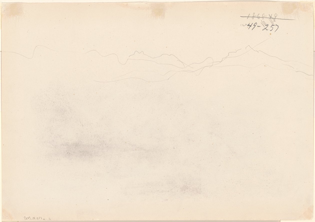 Mountains by John Singer Sargent