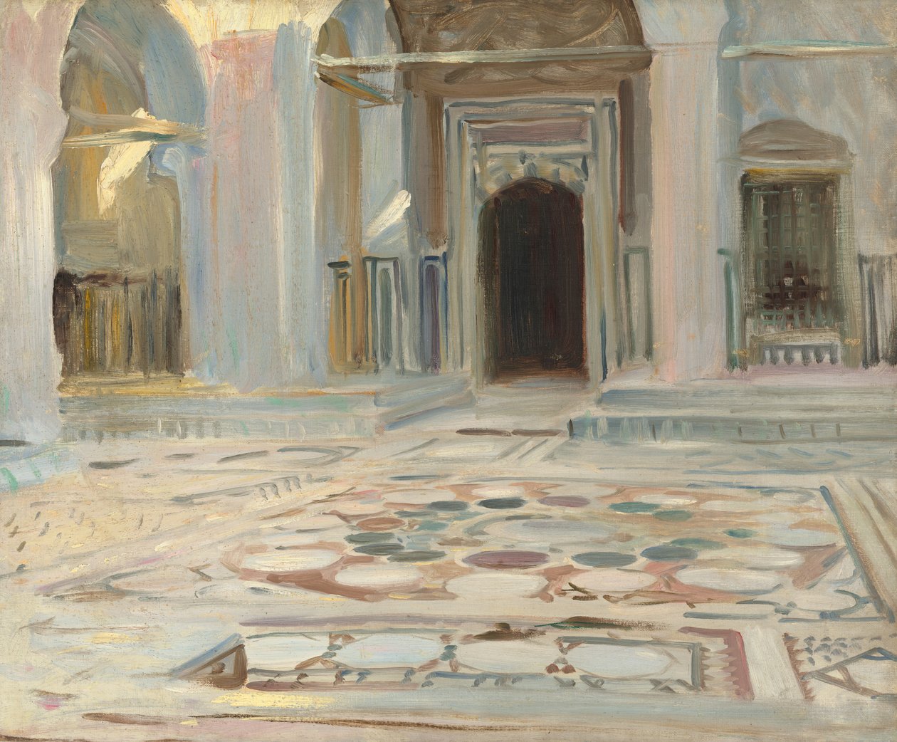 Pavement, Cairo by John Singer Sargent