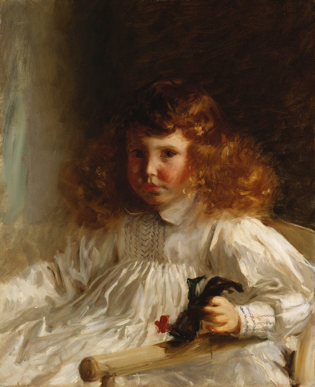 Portrait of Leroy King as a Young Boy by John Singer Sargent
