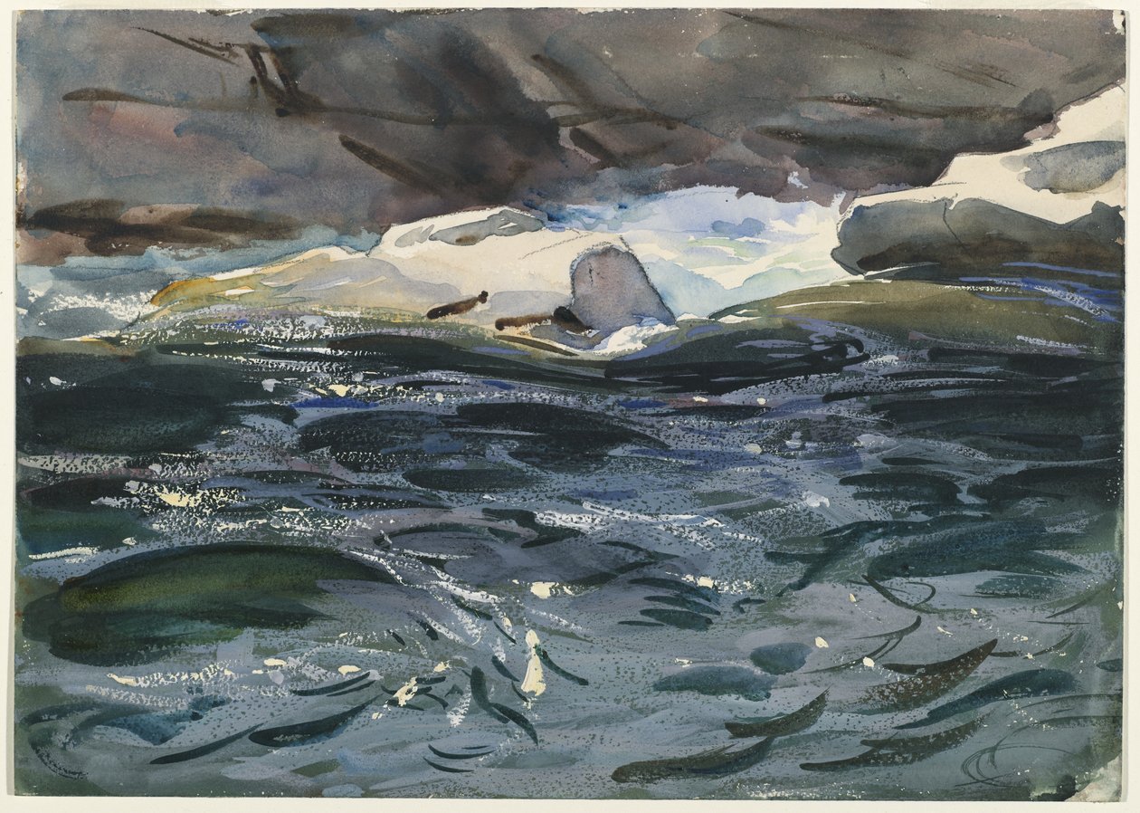 Salmon River by John Singer Sargent