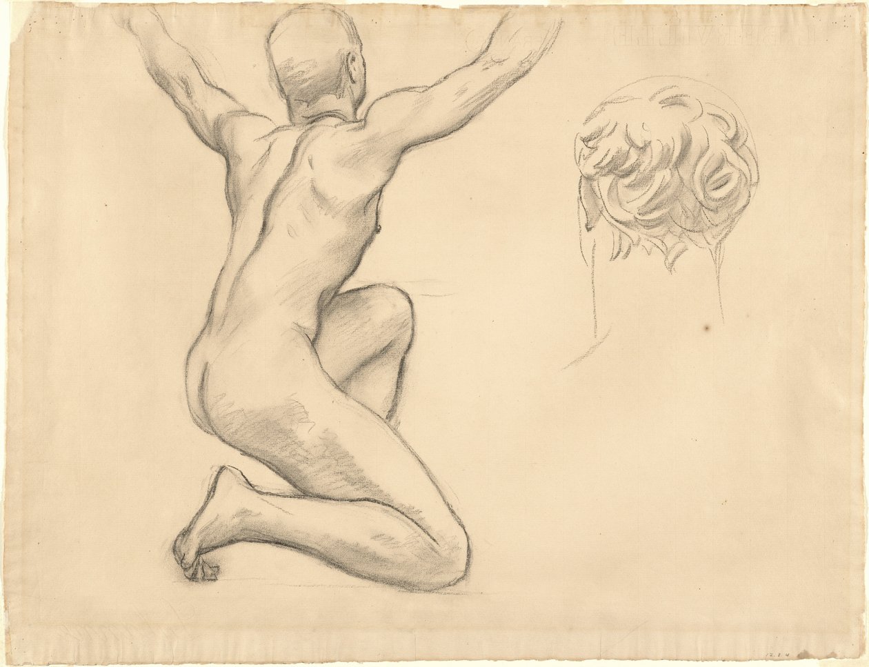 Studies for The Unveiling of Truth by John Singer Sargent