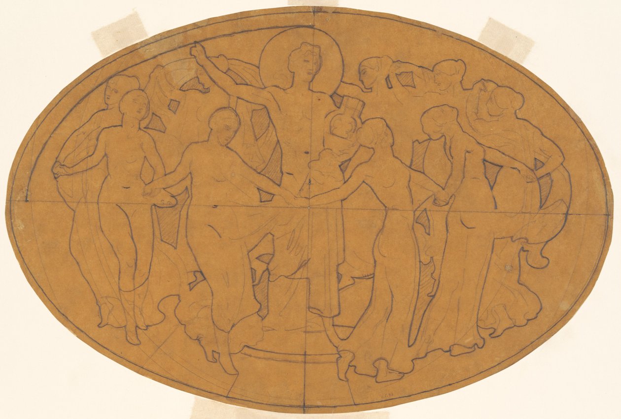 Study for Apollo and the Muses by John Singer Sargent