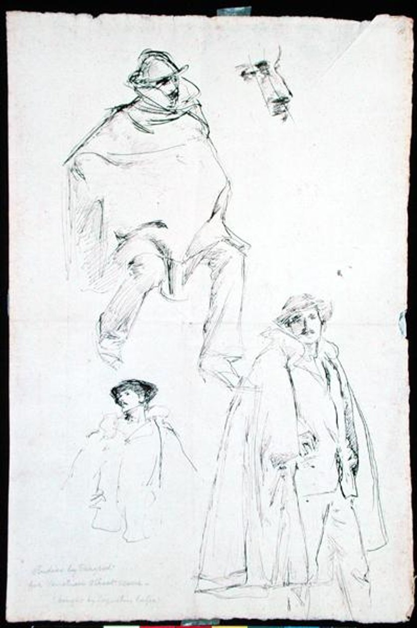 Study for a Venetian Street Scene by John Singer Sargent