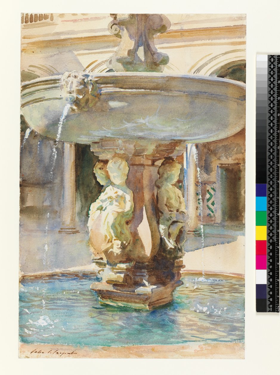 The Spanish Fountain by John Singer Sargent