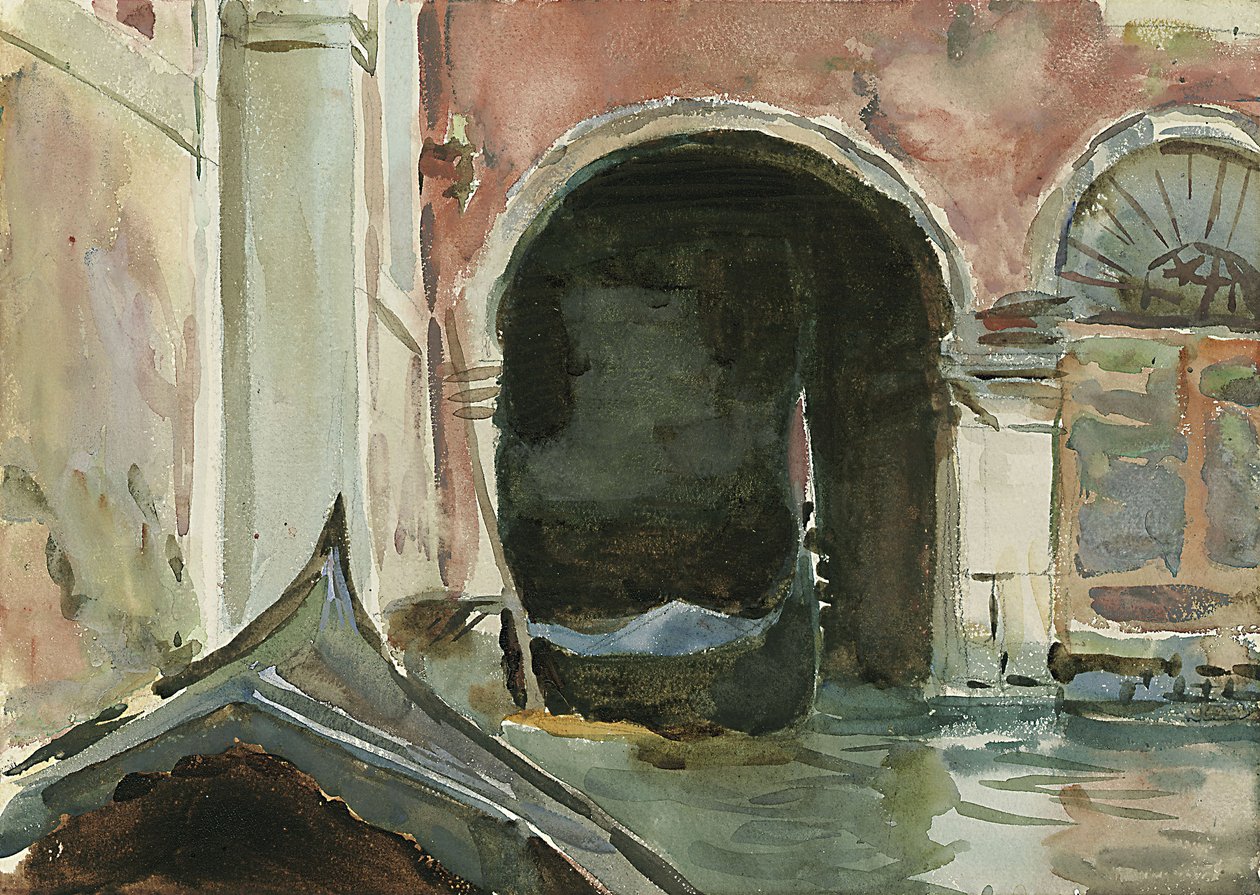 Venetian Canal by John Singer Sargent