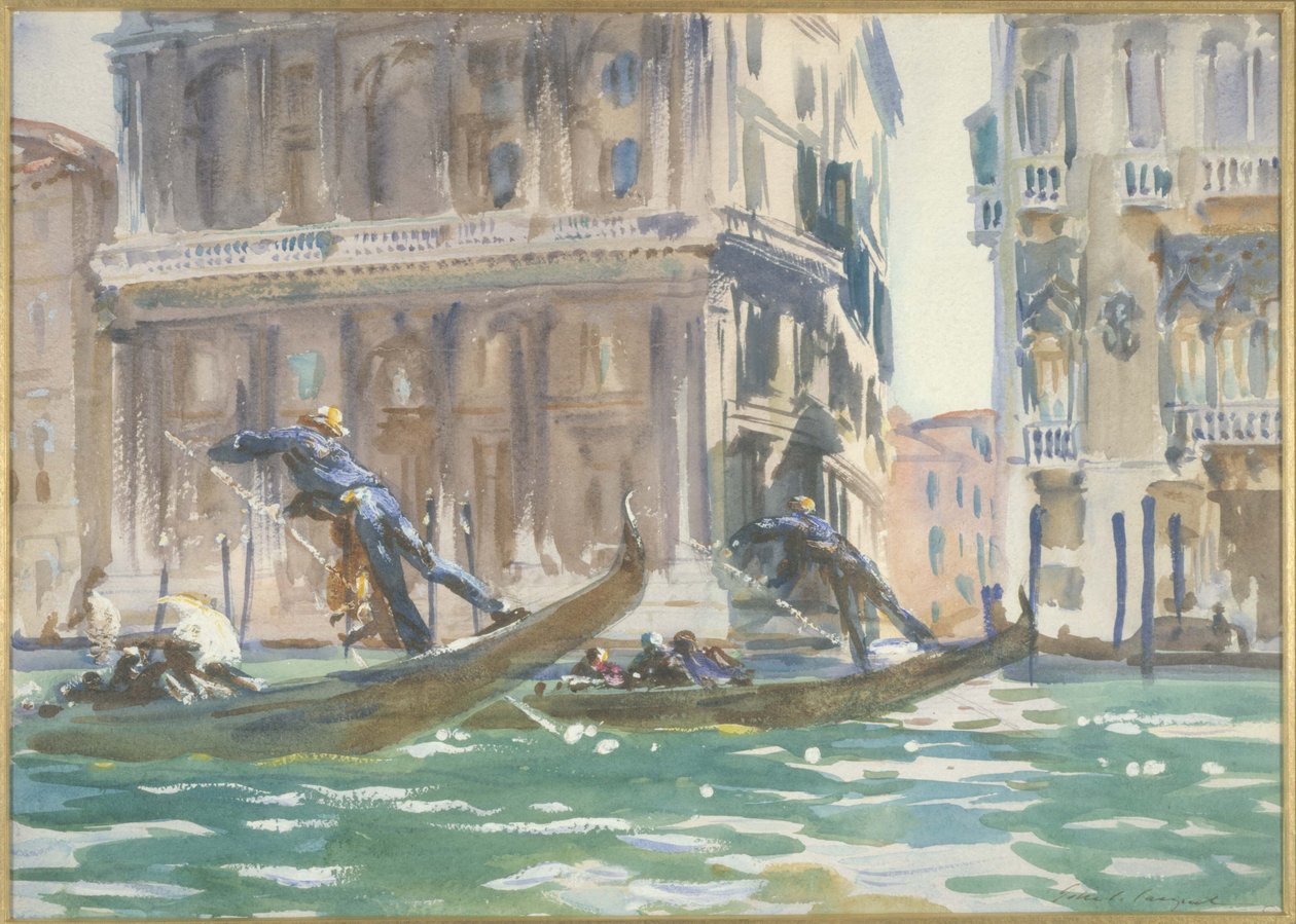 View of Venice by John Singer Sargent