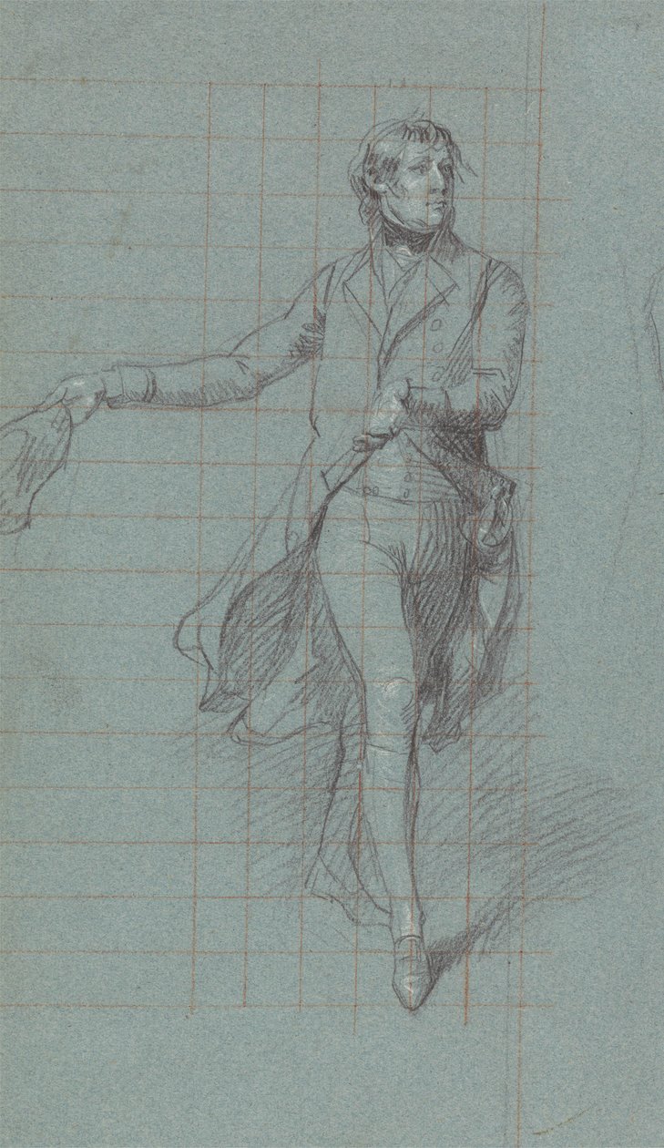 Captain W. Fairfax, figure study for the painting of Victory of Lord Duncan by John Singleton Copley