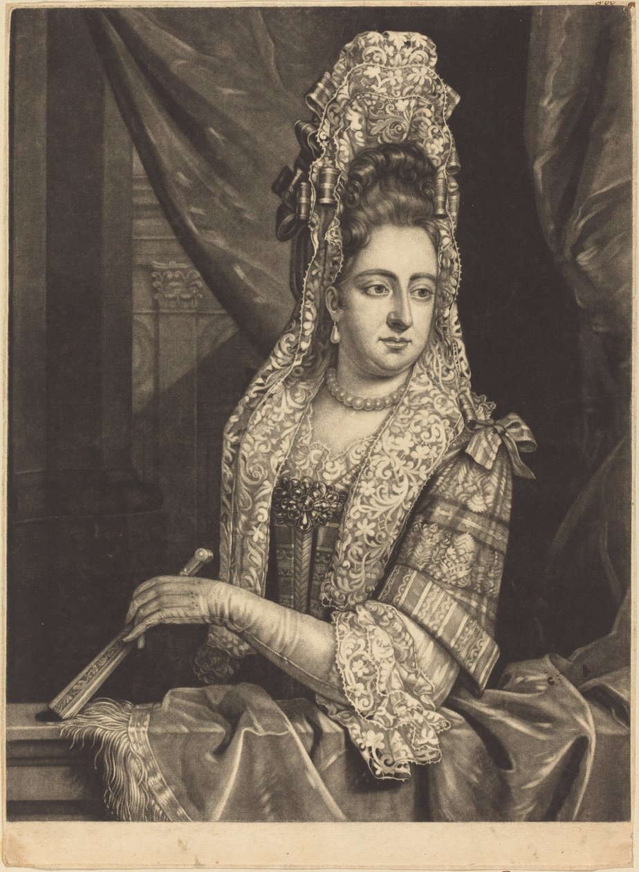Queen Mary by John Smith after Jan van der Vaart