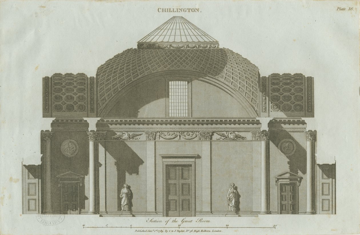 Chillington Hall by John Soane