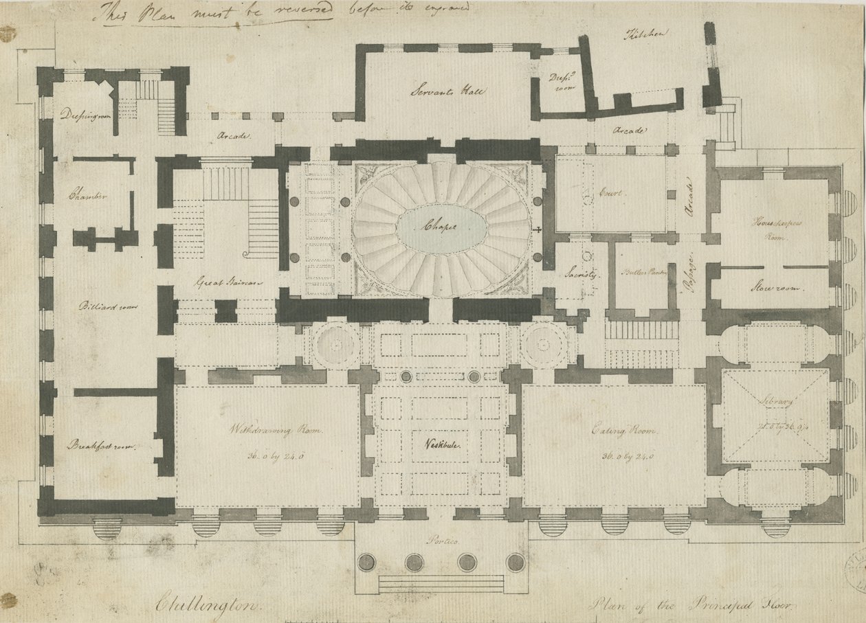 Chillington Hall by John Soane